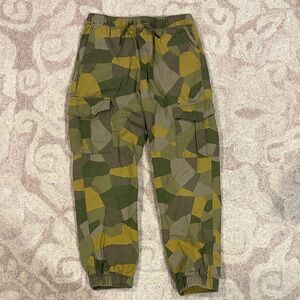 Hanna Andersson Olive Green cargo Pants (8)